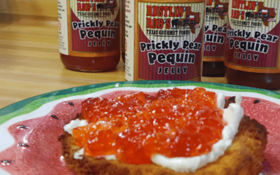 Pound Cake with Rustlin’ Rob’s Prickly Pear Pequin Jelly
