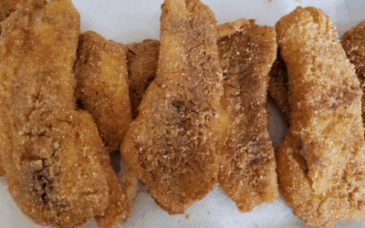 Southern Fried Fish with Rustlin’ Rob’s Whole Grain Yellow Cornmeal