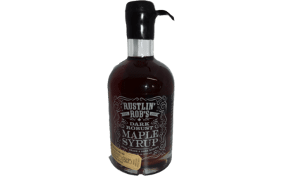 Maple Coconut Italian Soda with Rustlin’ Rob’s Dark Robust Maple Syrup