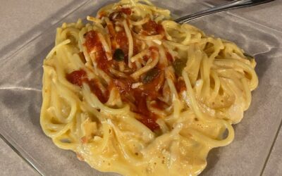 Chicken Spaghetti with Rustlin’ Rob’s All Around Seasoning