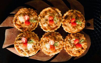 Quick Mini Chicken Pot Pies with Rustlin’ Rob’s Steak Dust Seasoning