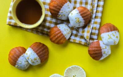 Lemon Madeleines with Rustlin’ Rob’s Mexican Vanilla