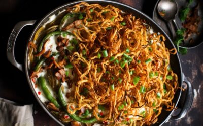 Green Bean Casserole with Rustlin’ Rob’s Steak Dust Seasoning