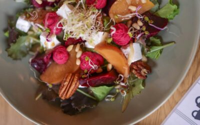 Raspberry Vinaigrette with Rustlin’ Rob’s Hot Pepper Raspberry Preserves