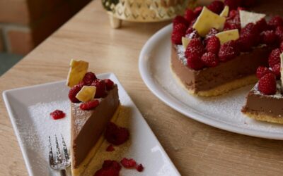 Chocolate Raspberry Cheese Cake